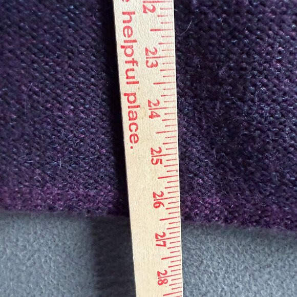 Classiques Entier Tweed Intricate Cable Knit Double Breasted Cardigan Coat Large - Picture 9 of 11